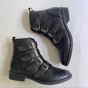 Steve Madden Studded Combat Boots